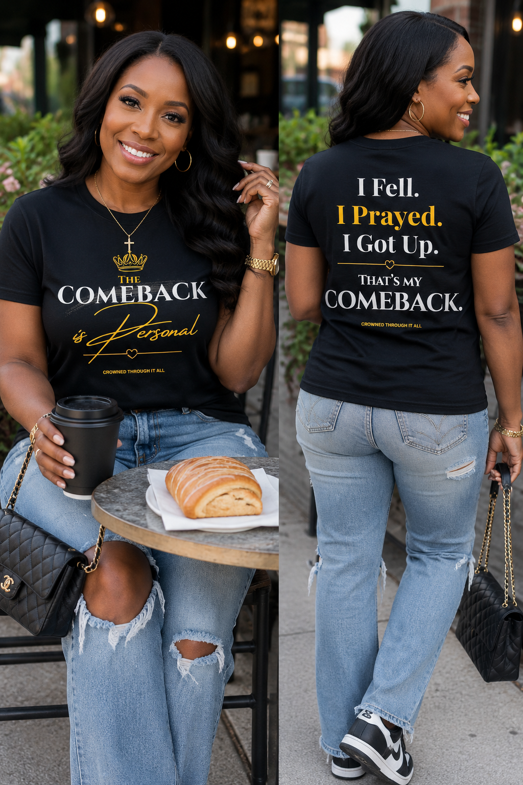 The Comeback Is Personal™ Inspirational T-Shirt