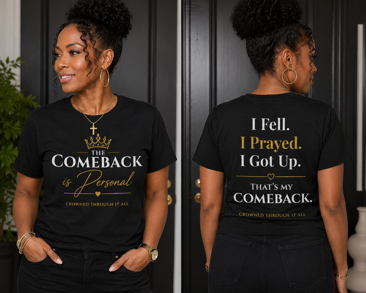 The Comeback Is Personal™ Inspirational T-Shirt