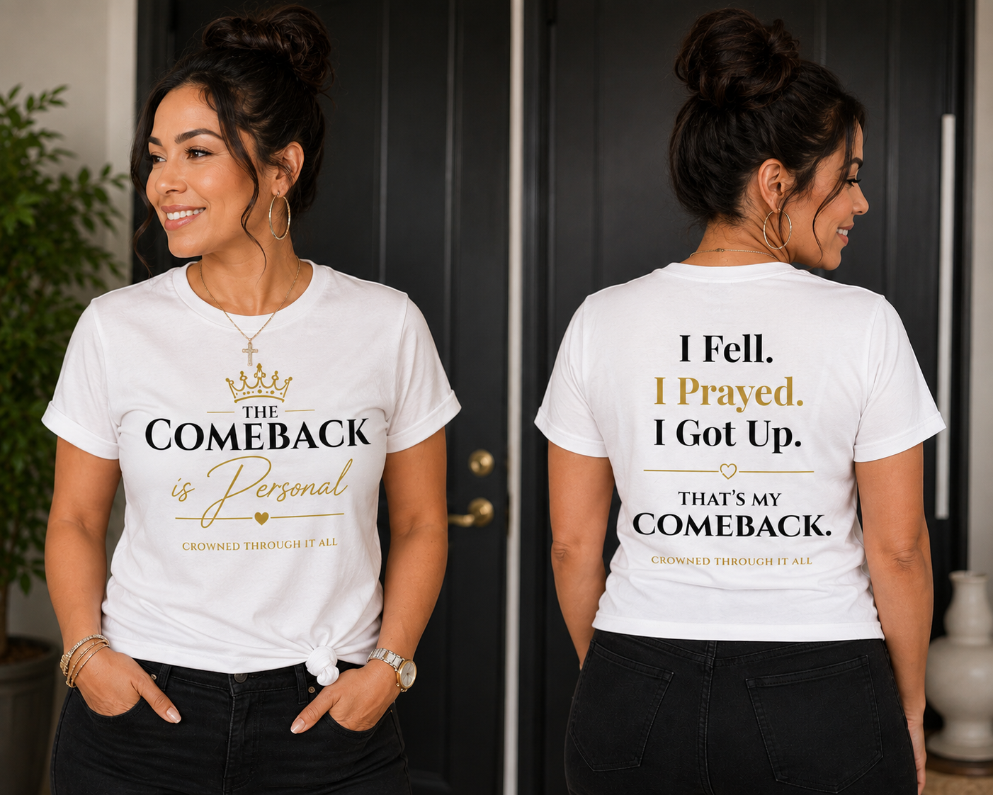 The Comeback Is Personal™ Inspirational T-Shirt