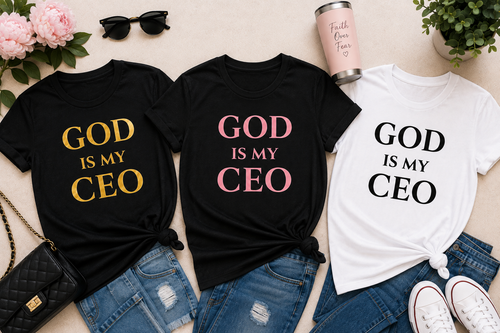 God Is My CEO™ Faith-Based T-Shirt