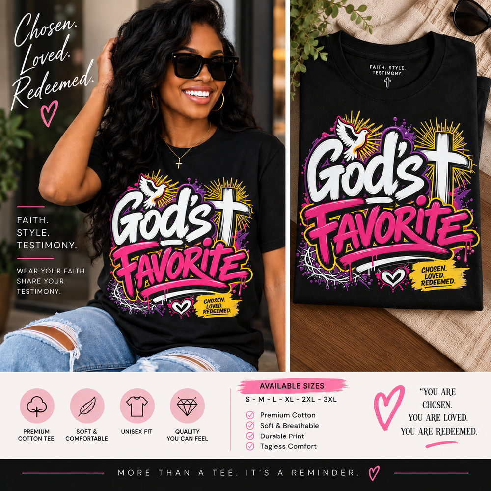 GOD’S FAVORITE™ Faith Graphic Tee